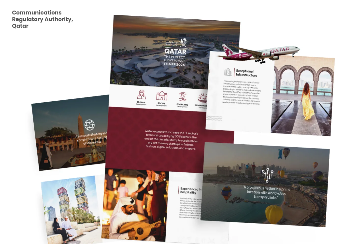 CRA Qatar corporate communication work by SABD